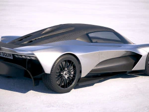 Aston Martin Valhalla 2020 3D Model