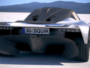 Aston Martin Valhalla 2020 3D Model