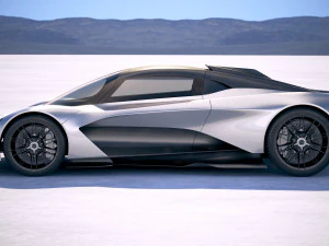 Aston Martin Valhalla 2020 3D Model