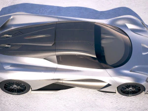 Aston Martin Valhalla 2020 3D Model