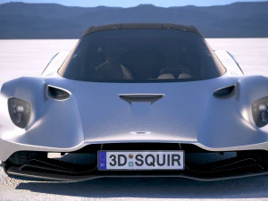 Aston Martin Valhalla 2020 3D Model