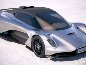 Aston Martin Valhalla 2020 3D Model