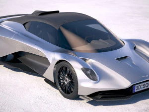 Aston Martin Valhalla 2020 3D Model