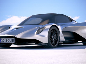 Aston Martin Valhalla 2020 3D Model