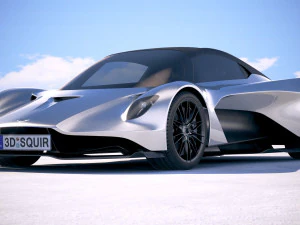 Aston Martin Valhalla 2020 3D Model