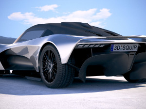 Aston Martin Valhalla 2020 3D Model