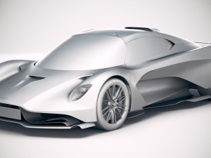 Aston Martin Valhalla 2020 3D Model