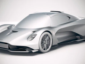 Aston Martin Valhalla 2020 3D Model