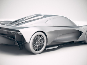 Aston Martin Valhalla 2020 3D Model