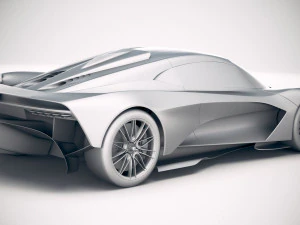 Aston Martin Valhalla 2020 3D Model
