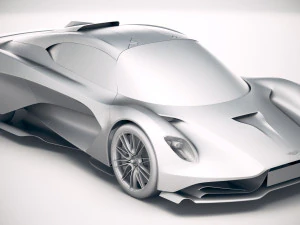 Aston Martin Valhalla 2020 3D Model