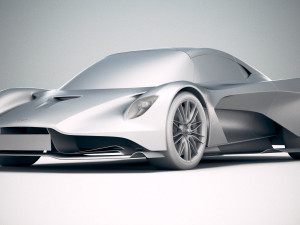 Aston Martin Valhalla 2020 3D Model