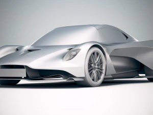Aston Martin Valhalla 2020 3D Model