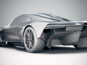 Aston Martin Valhalla 2020 3D Model