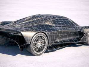 Aston Martin Valhalla 2020 3D Model