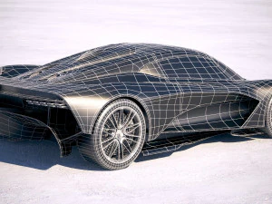 Aston Martin Valhalla 2020 3D Model