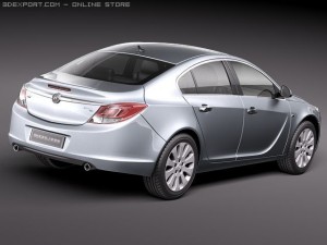Buick Regal 2011 Modèle 3D