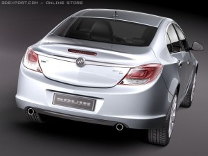 Buick Regal 2011 Modèle 3D