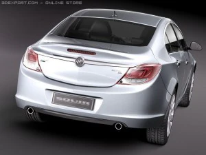 Buick Regal 2011 Modelo 3D