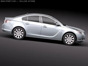 Buick Regal 2011 Modelo 3D