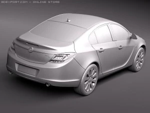 Buick Regal 2011 Modelo 3D