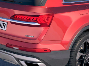 Audi Q7 2020 3D Model