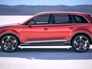 Audi Q7 2020 Model 3D