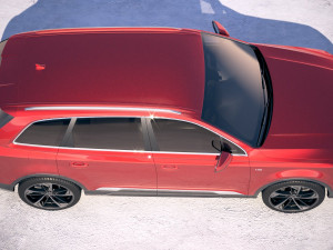 Audi Q7 2020 Model 3D