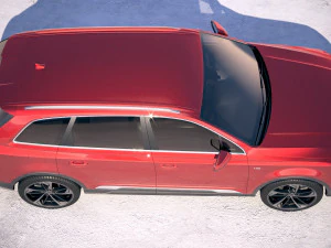 Audi Q7 2020 3D Model