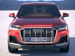 Audi Q7 2020 3D Model