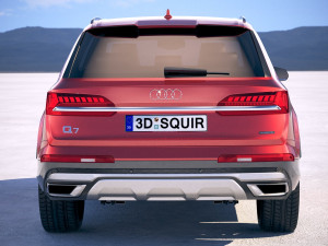 Audi Q7 2020 Model 3D