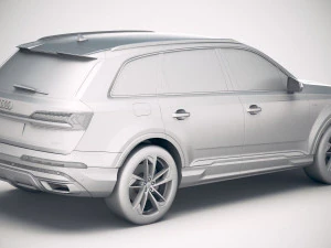 Audi Q7 2020 3D Model