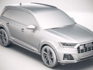 Audi Q7 2020 3D Model