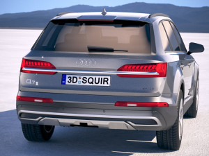 Audi Q7 Basic 2020 3D Model