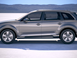 Audi Q7 Basic 2020 3D Model