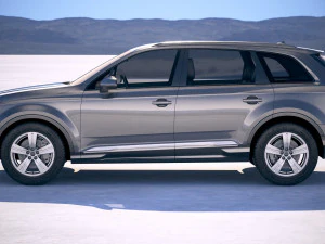Audi Q7 Basic 2020 3D Model