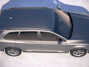 Audi Q7 Basic 2020 3D Model