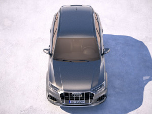 Audi Q7 Basic 2020 3D Model