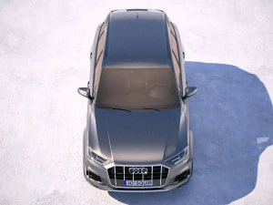 Audi Q7 Basic 2020 3D Model