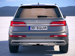 Audi Q7 Basic 2020 3D Model