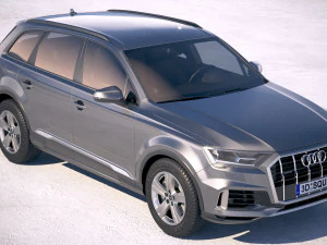 Audi Q7 Basic 2020 3D Model