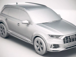 Audi Q7 Basic 2020 3D Model