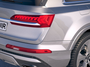 Audi SQ7 2020 3D Модель