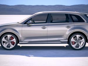 Audi SQ7 2020 3D Модель