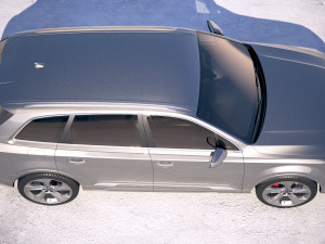 Audi SQ7 2020 3D Модель