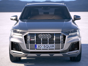 Audi SQ7 2020 3D Модель