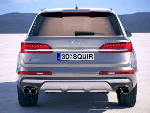 Audi SQ7 2020 3D Model