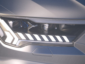 Audi SQ7 2020 3D Модель