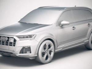 Audi SQ7 2020 3D Model