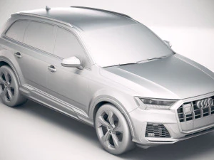 Audi SQ7 2020 3D Model
